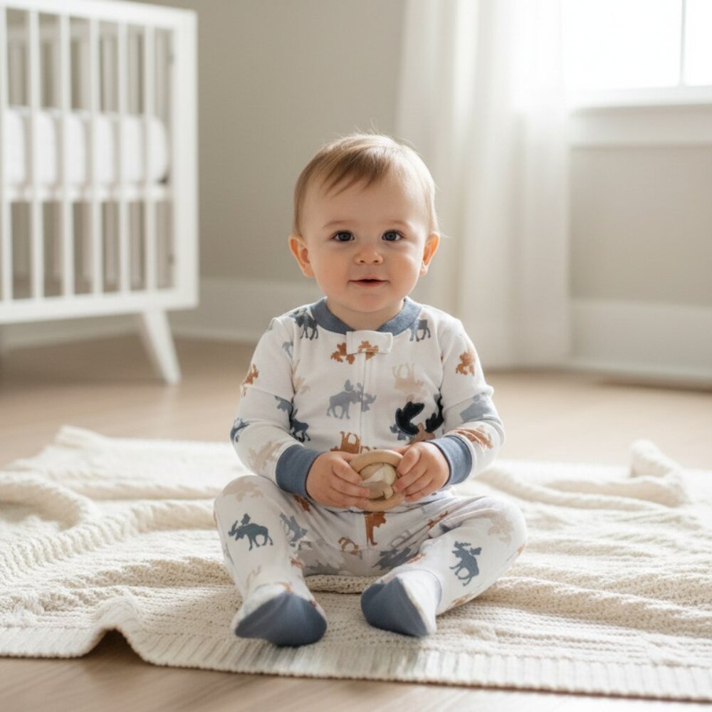 Koala Baby Boys 1 Piece Sleep and Play Coverall, Size Nb